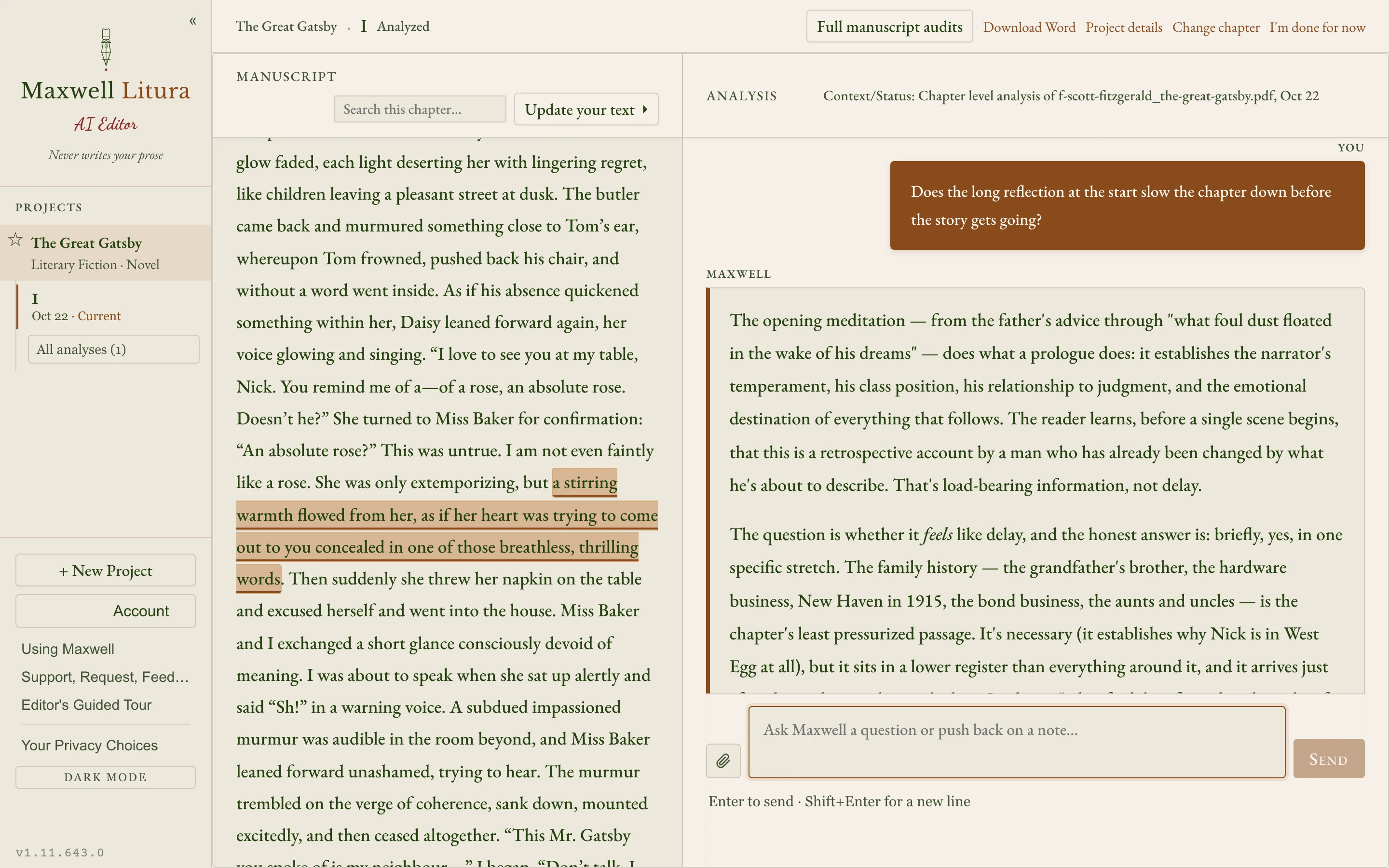 Maxwell answers from your chapter and its notes.